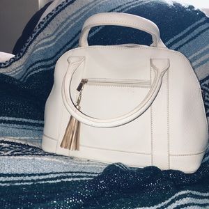 Beautiful snow white dome bag